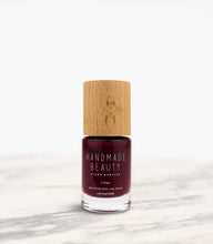 Load image into Gallery viewer, Nail Polish Non Toxic Color Beet - Handmade Beauty
