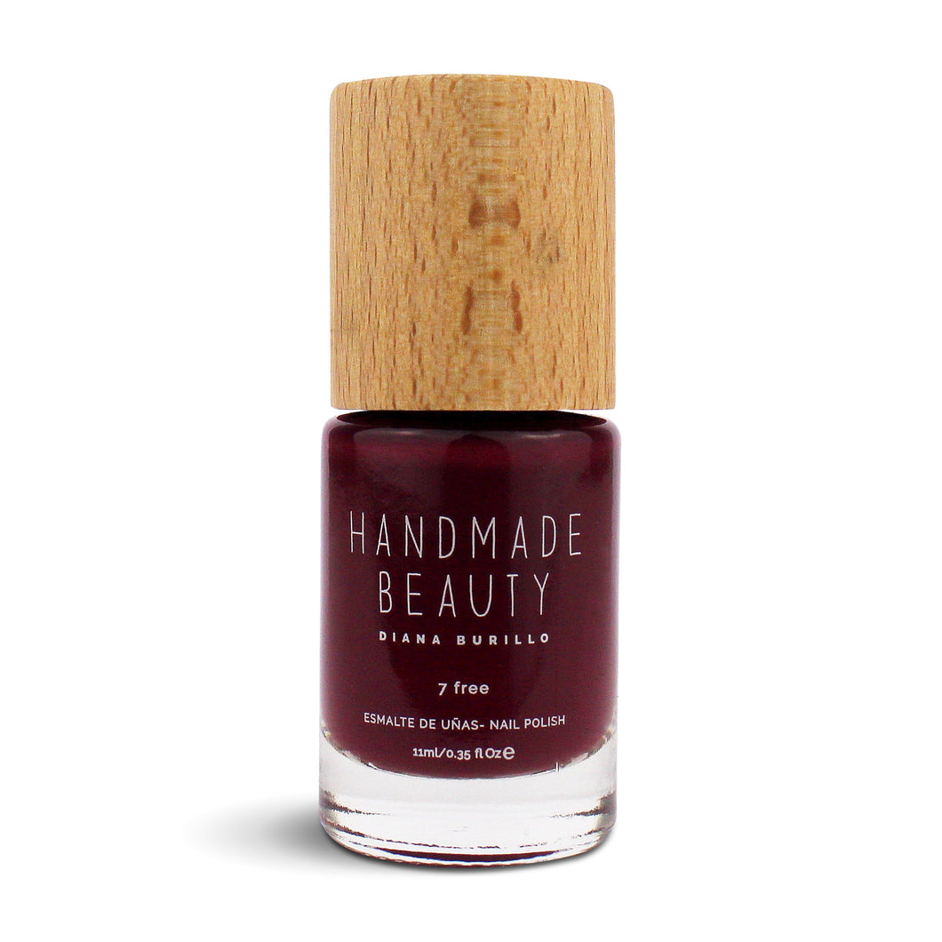 Nail Polish Non Toxic Color Beet - Handmade Beauty