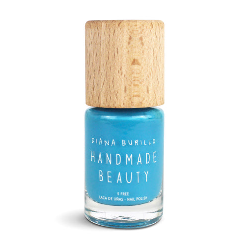 Nail Polish Non Toxic Color Blueberry - Handmade Beauty