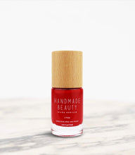 Load image into Gallery viewer, Nail Polish Non Toxic Color Cherry - Handmade Beauty
