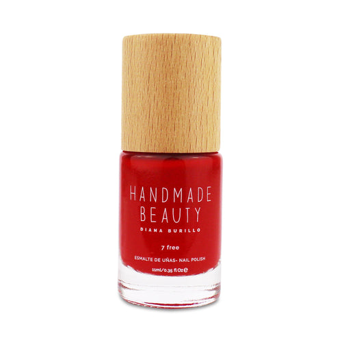 Nail Polish Non Toxic Color Cherry - Handmade Beauty