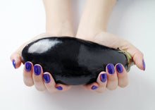 Load image into Gallery viewer, Nail Polish Non Toxic Color Eggplant - Handmade Beauty
