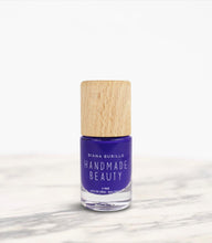 Load image into Gallery viewer, Nail Polish Non Toxic Color Eggplant - Handmade Beauty
