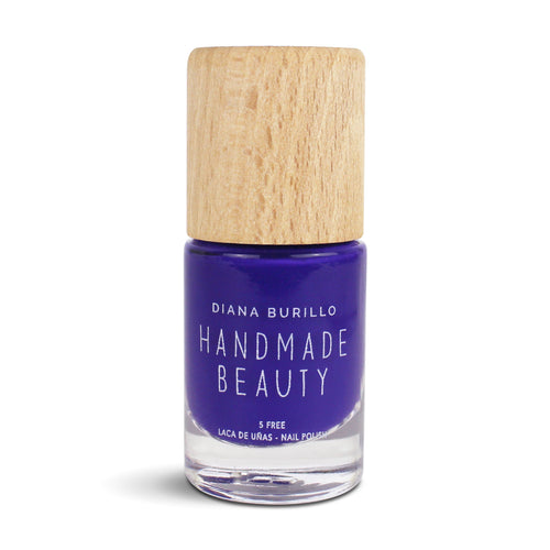 Nail Polish Non Toxic Color Eggplant - Handmade Beauty