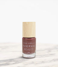 Load image into Gallery viewer, Nail Polish Non Toxic Color Fig - Handmade Beauty
