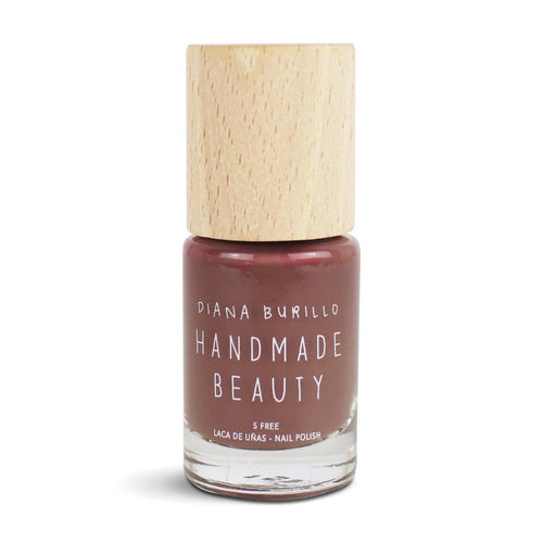 Nail Polish Non Toxic Color Fig - Handmade Beauty