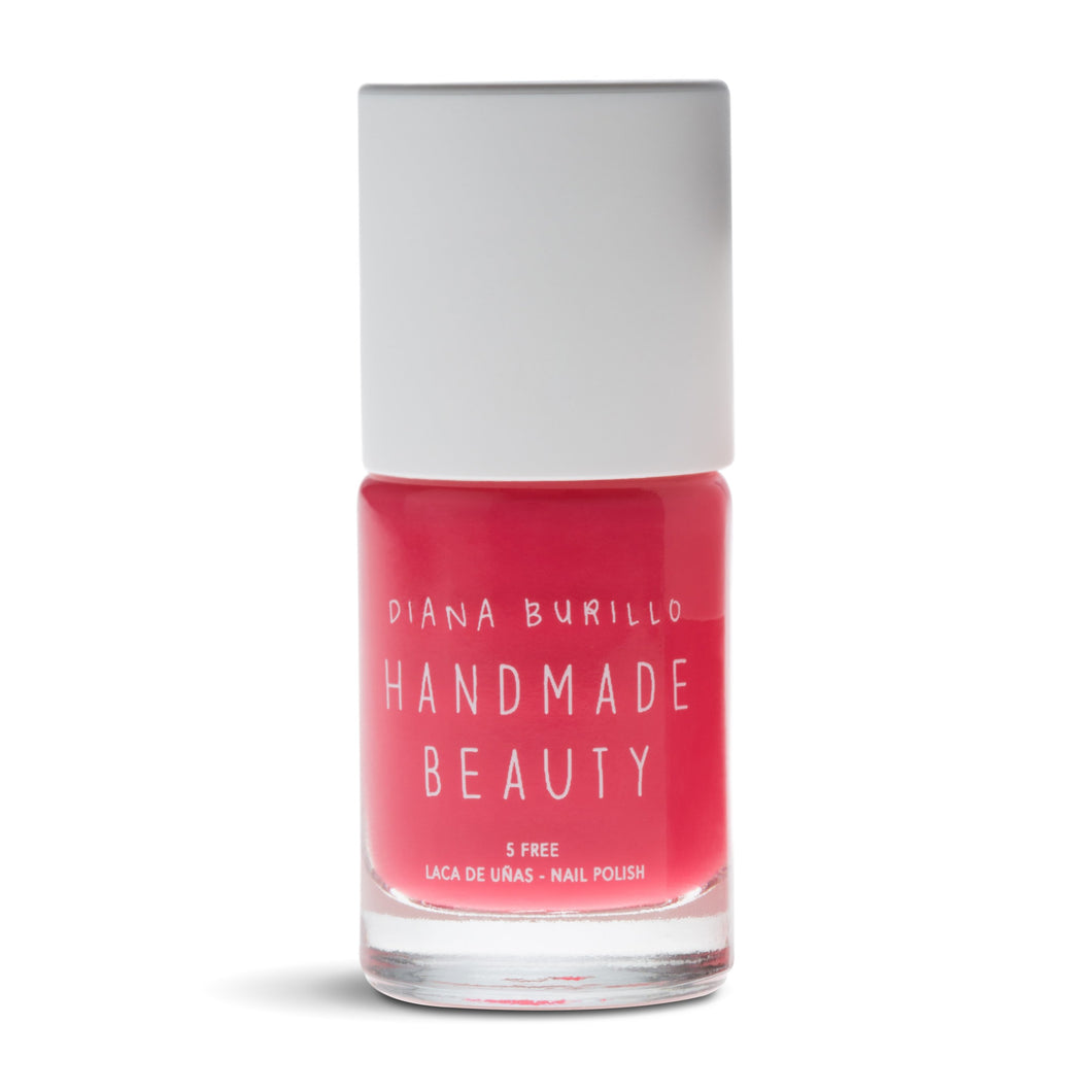 Nail Polish Non Toxic Color Grapefruit - Handmade Beauty