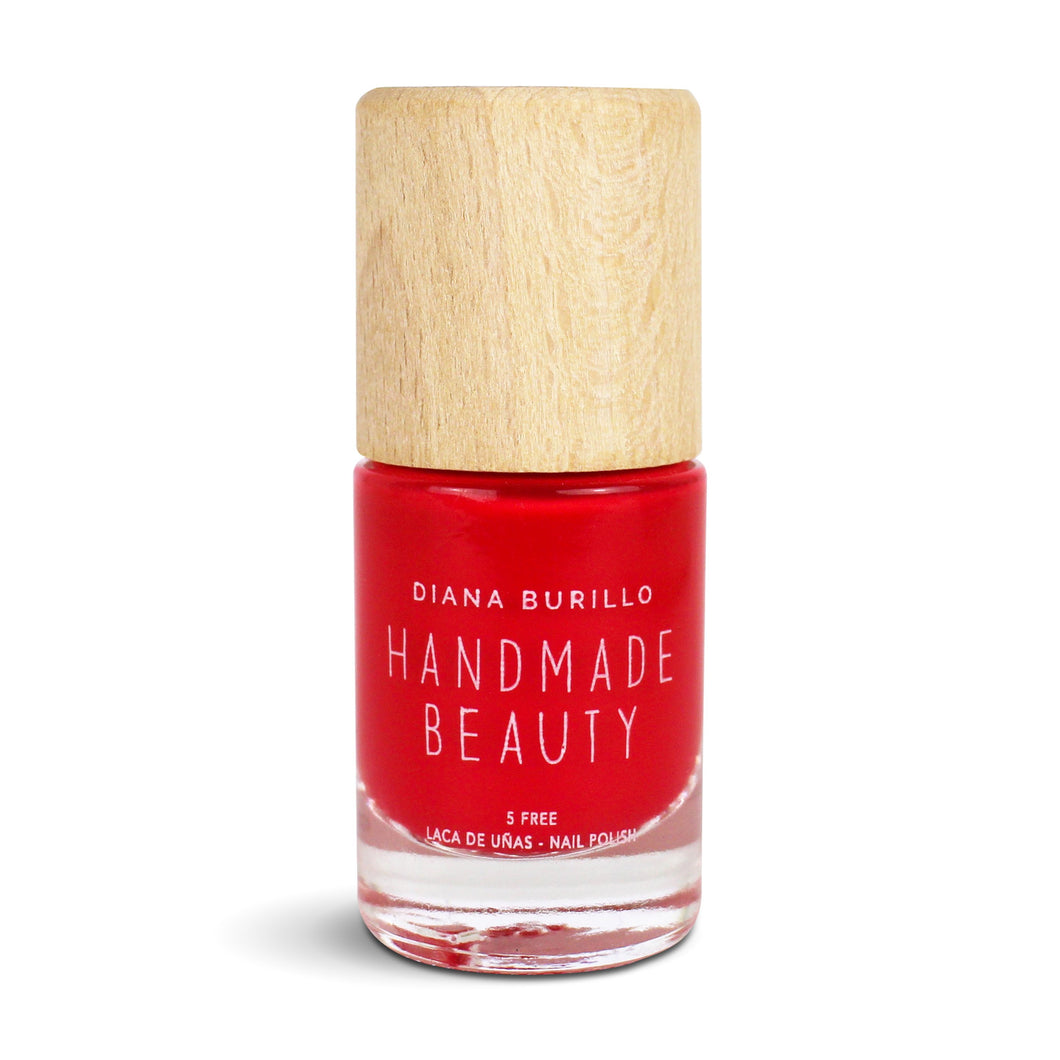 Nail Polish Non Toxic Color Lingonberry - Handmade Beauty