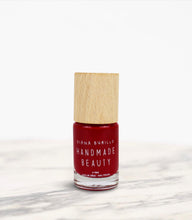 Load image into Gallery viewer, Nail Polish Non Toxic Color Pomegranate - Handmade Beauty
