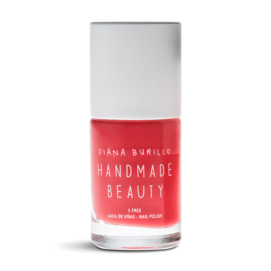 Nail Polish Non Toxic Color Peach - Handmade Beauty