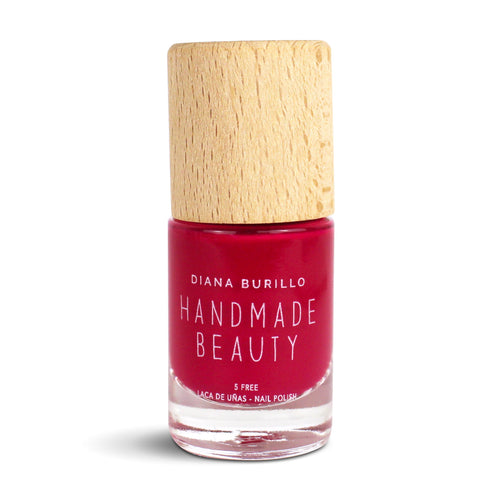 Nail Polish Non Toxic Color Strawberry - Handmade Beauty